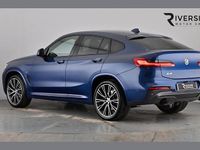 Used BMW X4 M Sport 190 HP (139 kW) 2019 Tanzanite blue SUV