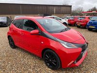Used Toyota Aygo x-style 68 HP (50 kW) 2017 Red Hatchback