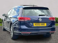 Used VW Passat R-line 150 HP (110 kW) 2018 Blue Estate