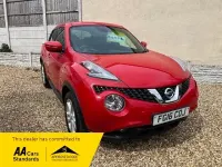 Used Nissan Juke N-Connecta 115 HP (84 kW) 2016 Red SUV