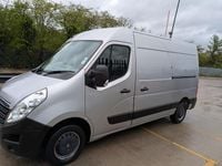 Used Vauxhall Movano 110 HP (80 kW) 2017 Silver MPV