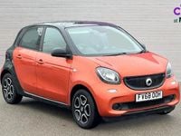 Used Smart ForFour Premium 90 HP (66 kW) 2019 Black Hatchback
