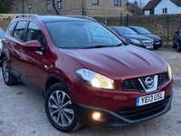 Used Nissan Qashqai +2 Tekna 130 HP (95 kW) 2013 Red SUV