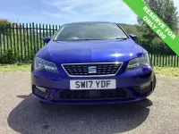 Używany Seat Leon XCELLENCE 125 KM (91 kW) 2017 Niebieski Hatchback
