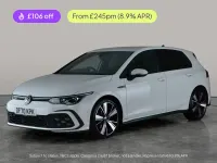 Used VW Golf VII GTD 200 HP (147 kW) 2021 White Hatchback