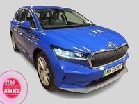 Used Skoda Enyaq iV ecoSuite 131 kW (179 HP) 2021 Blue SUV