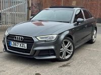 Used Audi A3 S-Line 2017 Grey Hatchback