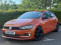 Used VW Polo SE 2019 Orange Hatchback