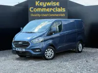 Used Ford Transit Custom Limited 130 HP (95 kW) 2021 Blue Van
