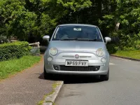 Used Fiat 500 Sport 75 HP (55 kW) 2009 Silver Cabriolet
