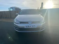 Used VW Golf VII S 105 HP (77 kW) 2015 Silver Hatchback