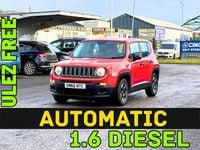 Used Jeep Renegade Sport 120 HP (88 kW) 2017 Red SUV