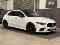 Used Mercedes A200 AMG Line Premium Plus 2021 White Hatchback