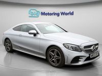 Used Mercedes C200 AMG line 184 HP (135 kW) 2022 Silver Coupe