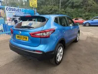 Used Nissan Qashqai Acenta Premium 2018 Blue SUV