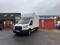 Second-hand Ford Transit S 130 CP (95 kW) 2022 Alb Cabrio