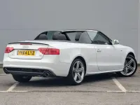Used Audi Cabriolet S-Line 2014 White Cabriolet