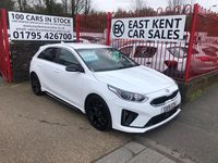 Used Kia Ceed GT-Line 138 HP (101 kW) 2019 White Hatchback