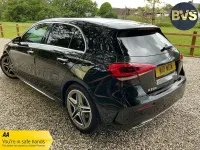 Used Mercedes A200 AMG line 163 HP (119 kW) 2019 Black Hatchback
