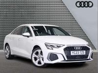 Used Audi A3 S-Line 147 HP (108 kW) 2023 White Sedan