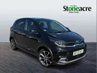 Used Kia Picanto X-Line 65 HP (47 kW) 2023 Black Hatchback