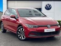 Used VW Golf VIII Active 128 HP (94 kW) 2022 Red Hatchback