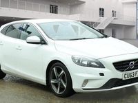 Used Volvo V40 R-Design 2013 White Hatchback