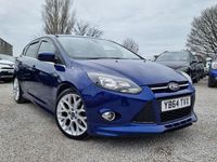 Used Ford Focus Zetec 2014 Blue Hatchback