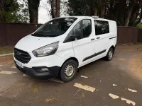 Used Ford Transit Custom 105 HP (77 kW) 2019 White Van
