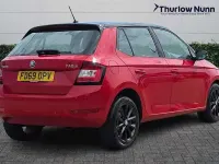 Used Skoda Fabia Colour Edition 95 HP (69 kW) 2020 Red Hatchback