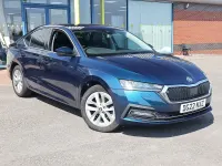 Used Skoda Octavia SE L 116 HP (85 kW) 2022 Blue Hatchback