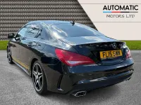 Used Mercedes CLA180 AMG 122 HP (89 kW) 2015 Black Coupe