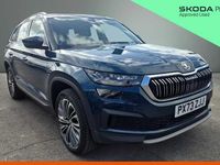 Used Skoda Kodiaq SE L Executive 150 HP (110 kW) 2023 Petrol blue metallic SUV