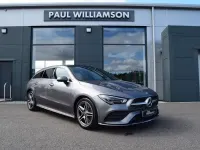 Used Mercedes CLA220 Shooting Brake AMG line 190 HP (139 kW) 2020 Grey Estate