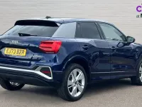 Used Audi Q2 S-Line 150 HP (110 kW) 2023 Blue SUV