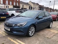 Used Vauxhall Astra Design Edition 2016 Blue Hatchback