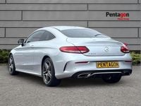 Used Mercedes C200 AMG Line Premium 180 HP (132 kW) 2019 Silver Coupe