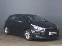 Used Kia Ceed 136 HP (100 kW) 2016 Black Hatchback