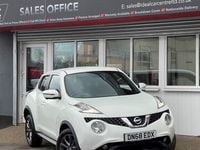 Begagnad Nissan Juke Tekna 117 HK (86 kW) 2018 Vit SUV