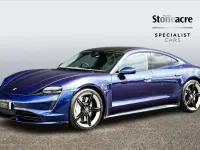 Used Porsche Taycan 500 kW (680 HP) 2020 Blue Sedan