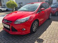 Used Ford Focus Zetec 2014 Red Hatchback