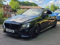 Used Mercedes E300 AMG Line Premium Plus 2017 Black Coupe