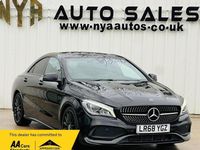 Used Mercedes CLA220 AMG line 2018 Black Sedan