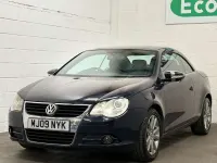Used VW Eos SE 2009 Blue Cabriolet