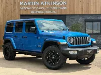 Used Jeep Wrangler Sahara 272 HP (200 kW) 2024 Blue SUV