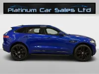 Used Jaguar F-Pace R-Sport 180 HP (132 kW) 2018 Blue SUV