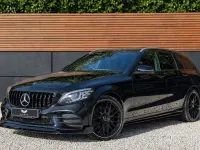 Used Mercedes C200 AMG line 2020 Black Estate