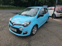 Used Renault Twingo Dynamique 75 HP (55 kW) 2012 Blue Hatchback
