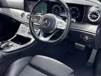 Used Mercedes E220 AMG line 194 HP (142 kW) 2019 Black Cabriolet