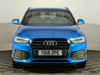 Begagnad Audi Q3 S-line plus 184 HK (135 kW) 2015 Blå SUV